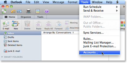 create email template in outlook 2011 for mac