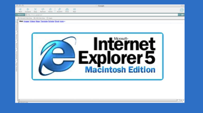 internet explorer 1 for mac